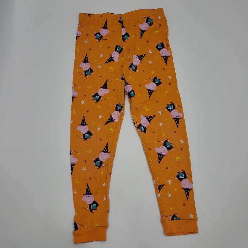 Peppa Pig two-piece Halloween pajamas size 3T